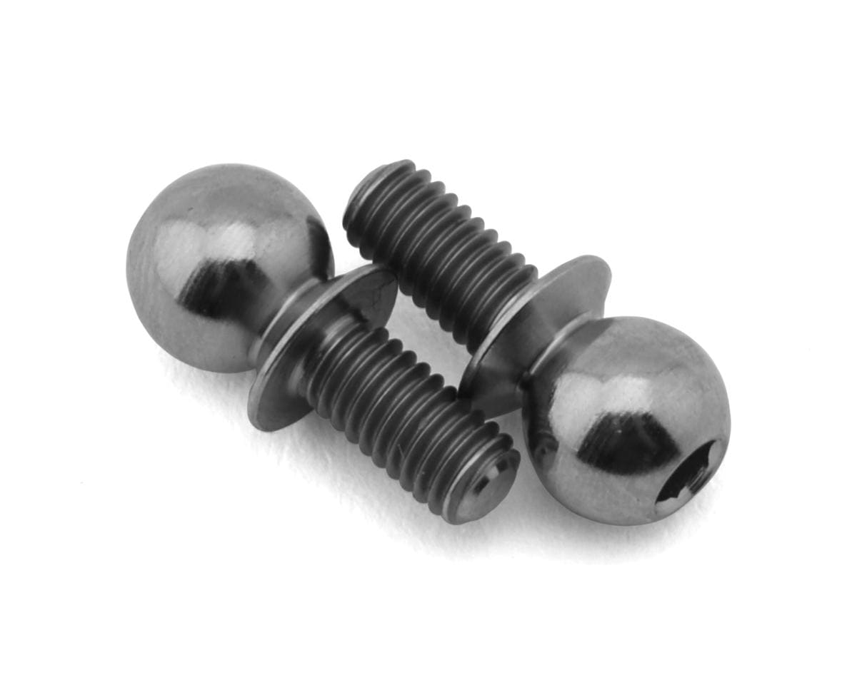 Team Associated RC10TC8 FT HD Titanium Ballstuds Short 6mm 32096
