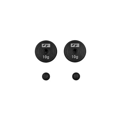Team Associated RC10TC8 FT Steel Chassis Weight Set, 10G [32088]