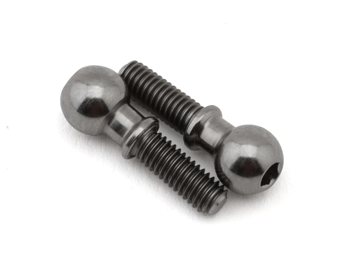 Team Associated RC10TC8 Factory Team Titanium Pillow Balls 8mm [32102]