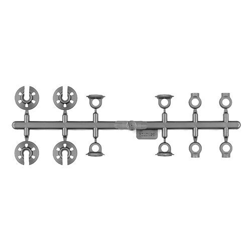 Team Associated RC10TC8 Shock Ball Ends And Spring Cups [32076]