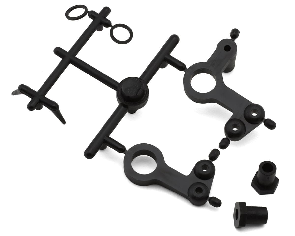 Team Associated RC10WC Bellcranks Black 6400