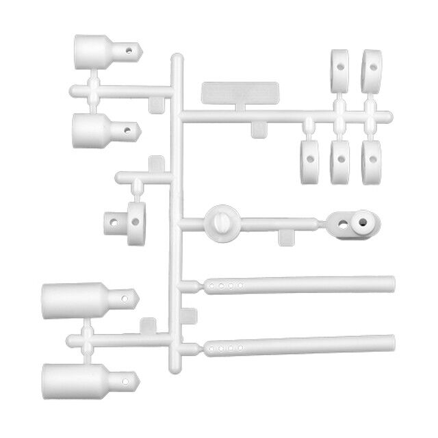 Team Associated RC12L Body & Antenna Mount Set [4483]