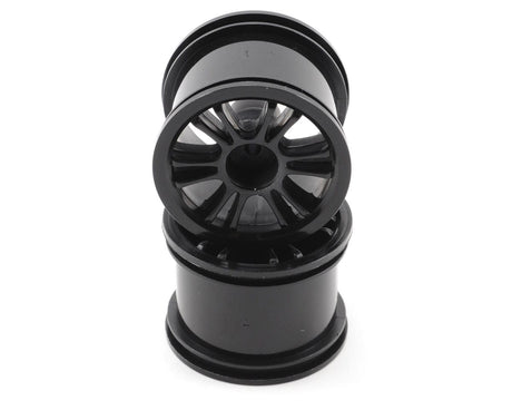 Team Associated RC18 Standard Spoked Wheels Black 21279