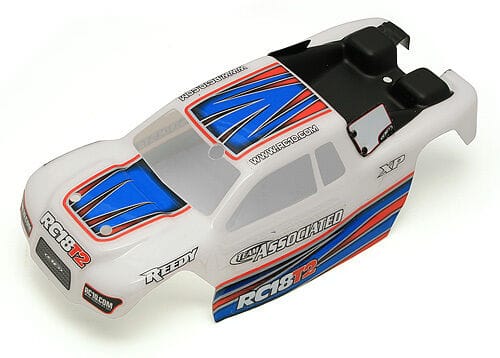 Team Associated RC18T2 Body White [21342]