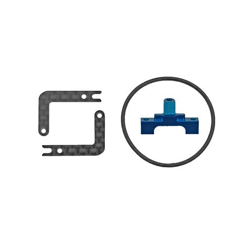 Team Associated RC28R Center Bulkhead And Battery Holder Set [21632]