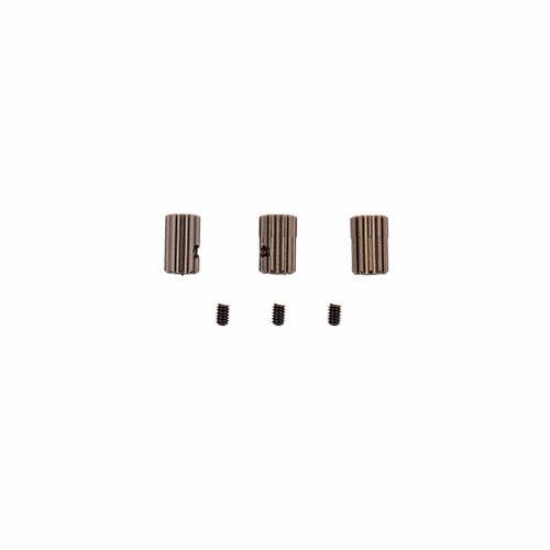 Team Associated RC28R FT Aluminum 1/28 Scale Pinion Gear Set, 9-11 Tooth - 64p [21690]