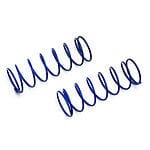 Team Associated RC8.2 FT Front Springs, 4.65, blue [89544]