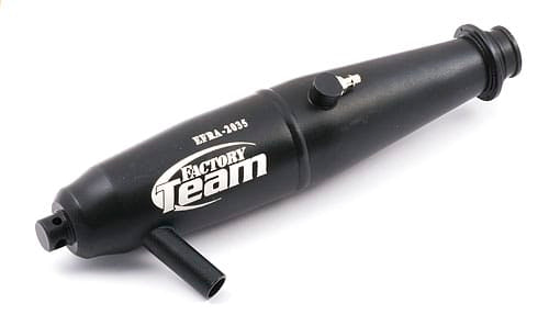 Team Associated RC8 Black Non Stick Muffler 89175
