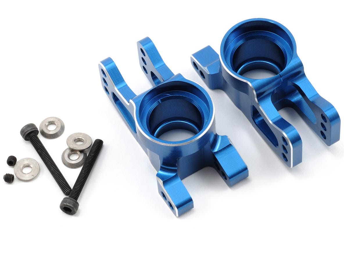 Team Associated RC8 Factory Team Blue Aluminum Rear Hubs [89381]