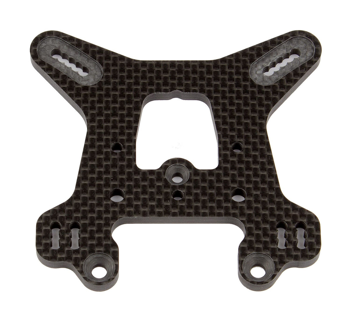 Team Associated RC8B3.1 FT Rear Shock Tower, tall, carbon fiber [81422]