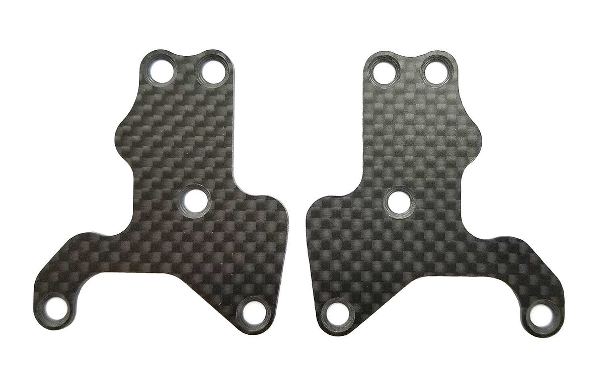 Team Associated RC8B3.2 FT Front Suspension Arm Inserts, carbon fiber, 1.2mm [81440]