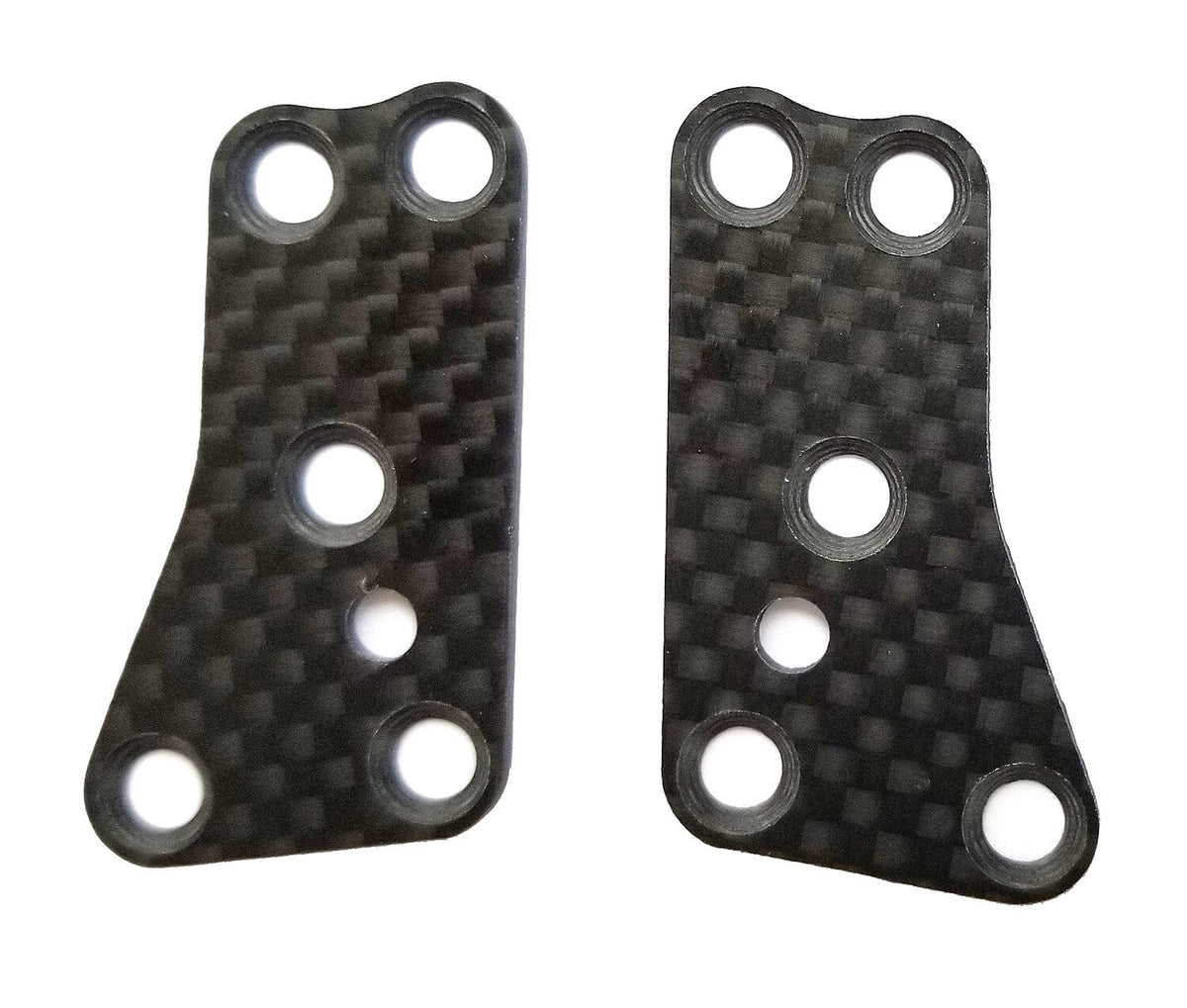 Team Associated RC8B3.2 FT Front Upper Suspension Arm Inserts, carbon fiber, 1.2mm [81444]