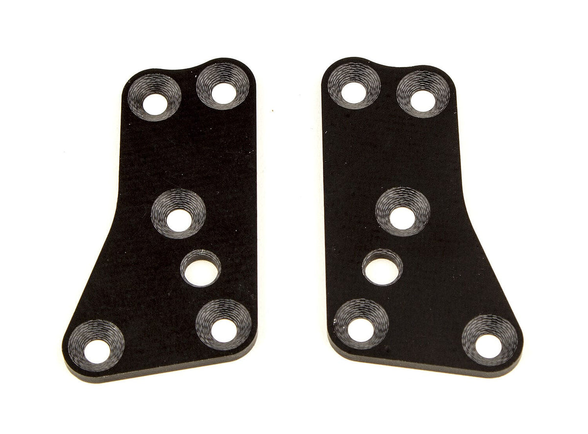 Team Associated RC8B3.2 FT Upper Suspension Arm Inserts, G10, Front Upper, 2.0mm [81445]