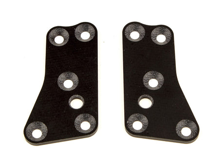 Team Associated RC8B3.2 FT Upper Suspension Arm Inserts, G10, Front Upper, 2.0mm [81445]