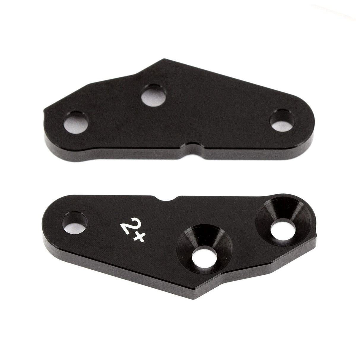 Team Associated RC8B3 Steering Block Arms, +2 deg., aluminum [81063]