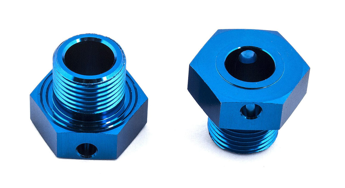 Team Associated RC8B3 Wheel Hexes, +2mm wide [81080]