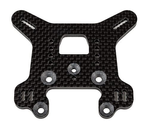 Team Associated RC8B4.1 FT Rear Shock Tower, 36.5, carbon fiber [81635]