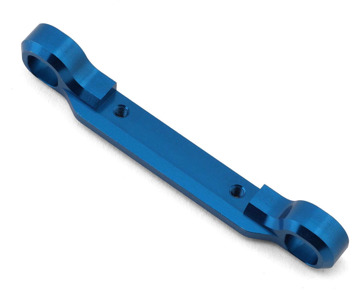 Team Associated RC8B4.1 Upper Link Mount, angled, blue aluminum [81647]