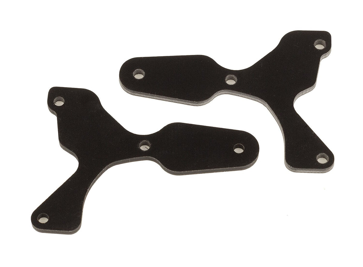 Team Associated RC8B4 FT Front Lower Suspension Arm Inserts, G10, 2.0mm [81531]