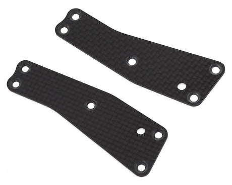Team Associated RC8T3.2 FT Front Upper Suspension Arm Inserts 1.2mm Carbon 81482
