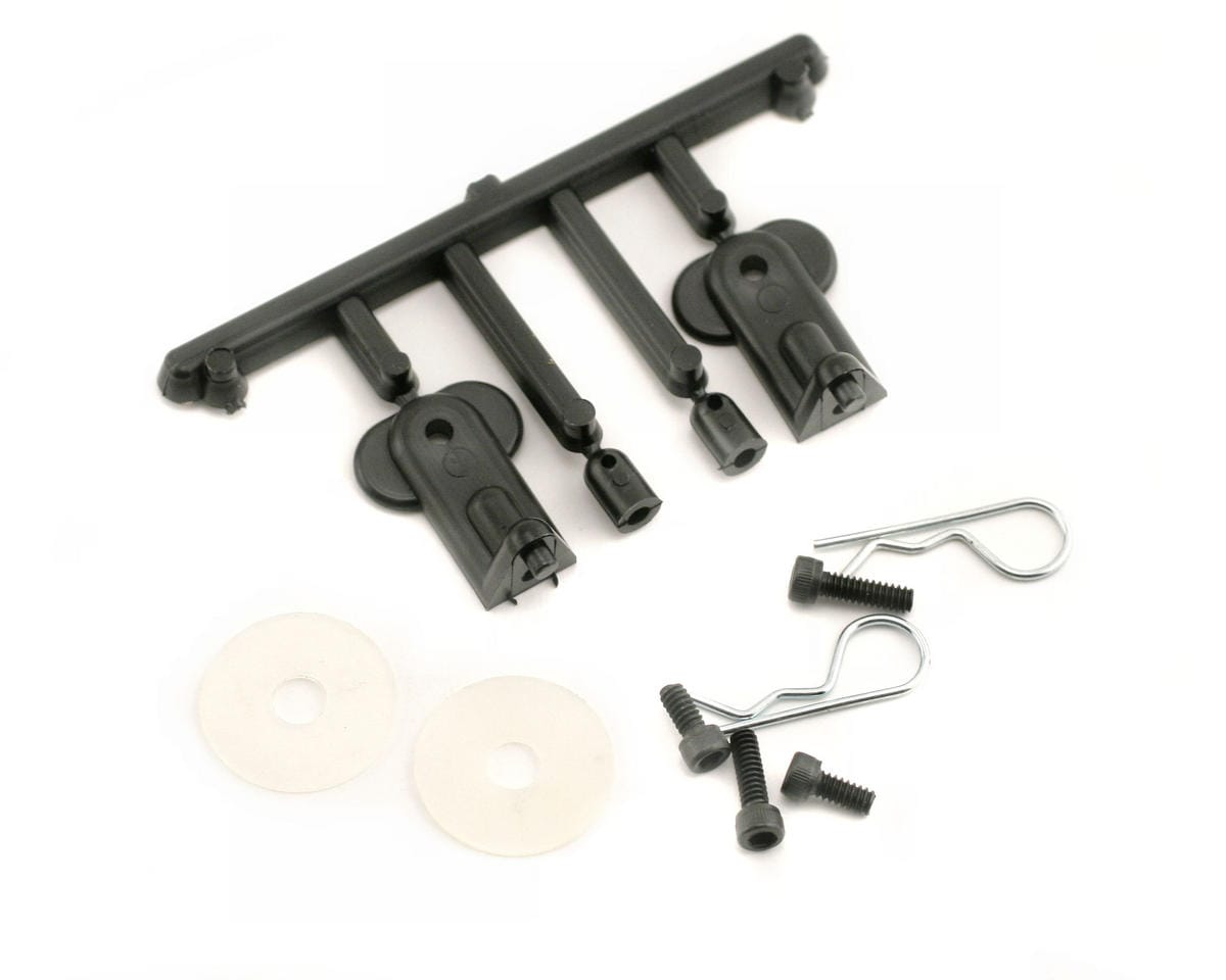 Team Associated Rear Body Mounts with Screws [7323]