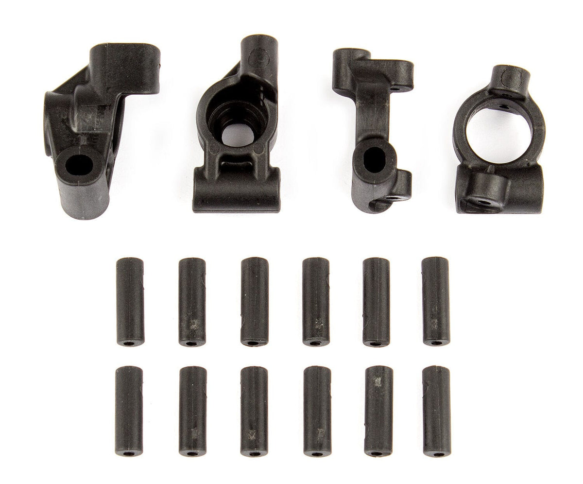 Team Associated Rear Hubs, Caster Blocks, and Inserts Set [21507]