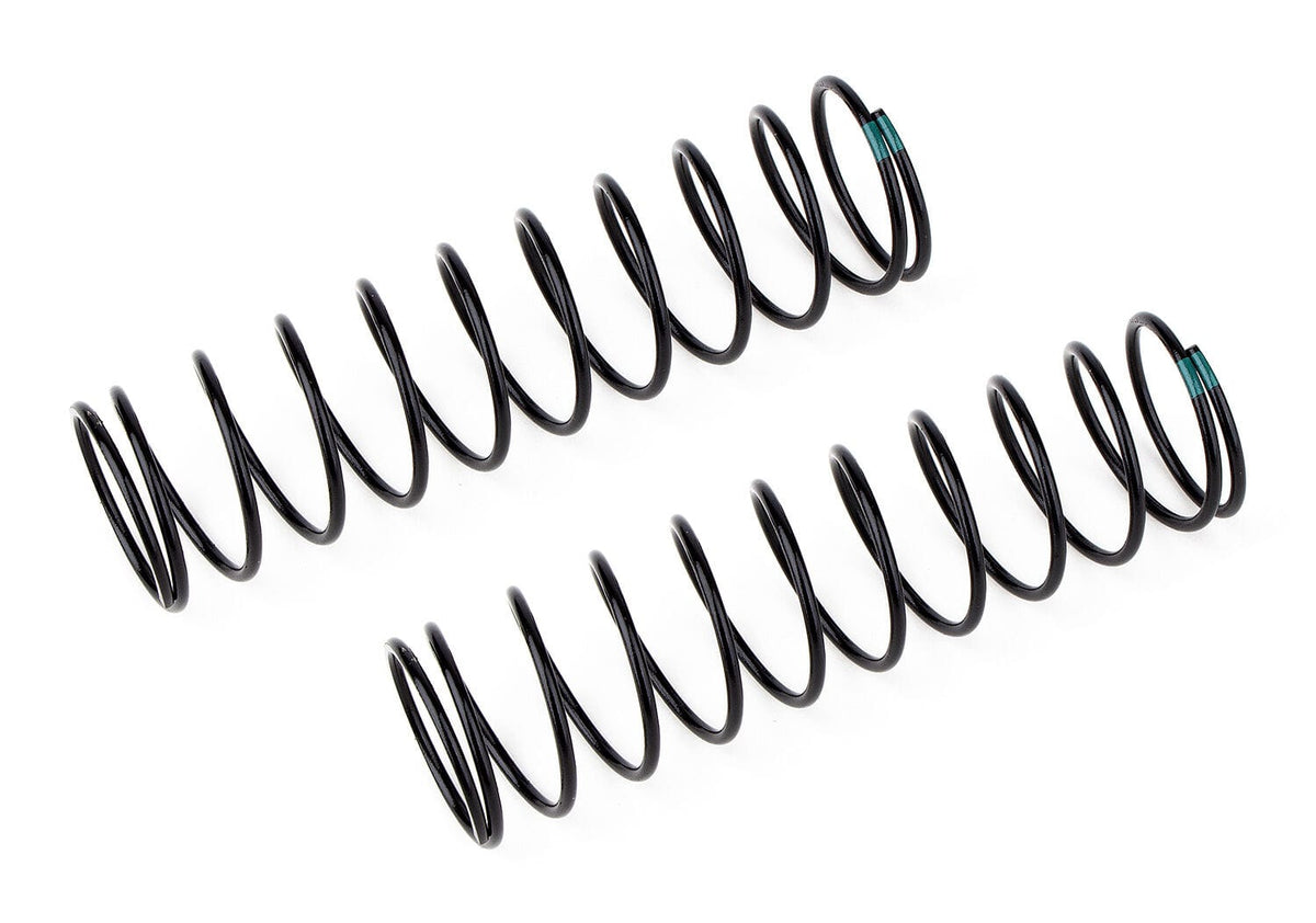 Team Associated Rear Springs V2, green, 4.0 lb/in, L86, 11.25T, 1.6D [81236]