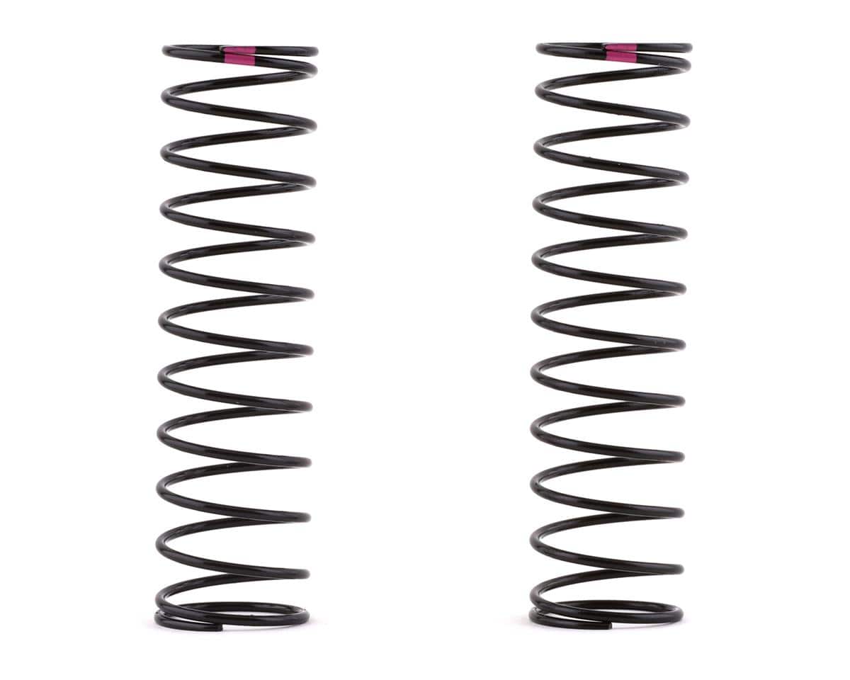 Team Associated Rear Springs V2 Pink 3.7 lb/in [81233]