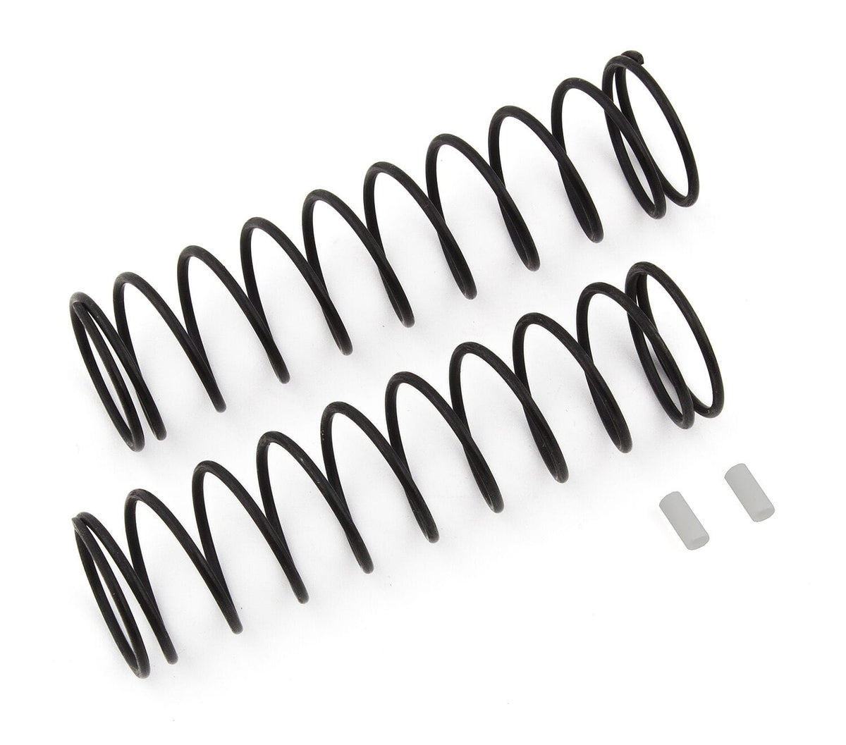 Team Associated Rear Springs V2, white, 4.1 lb/in, L86, 11.0T, 1.6D [81229]