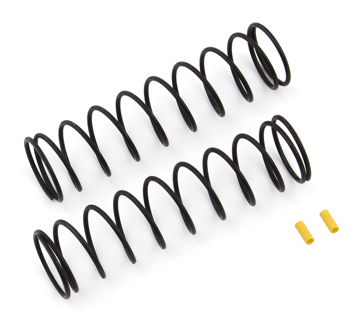Team Associated Rear Springs V2, yellow, 4.4 lb/in, L86, 10.25T, 1.6D [81232]