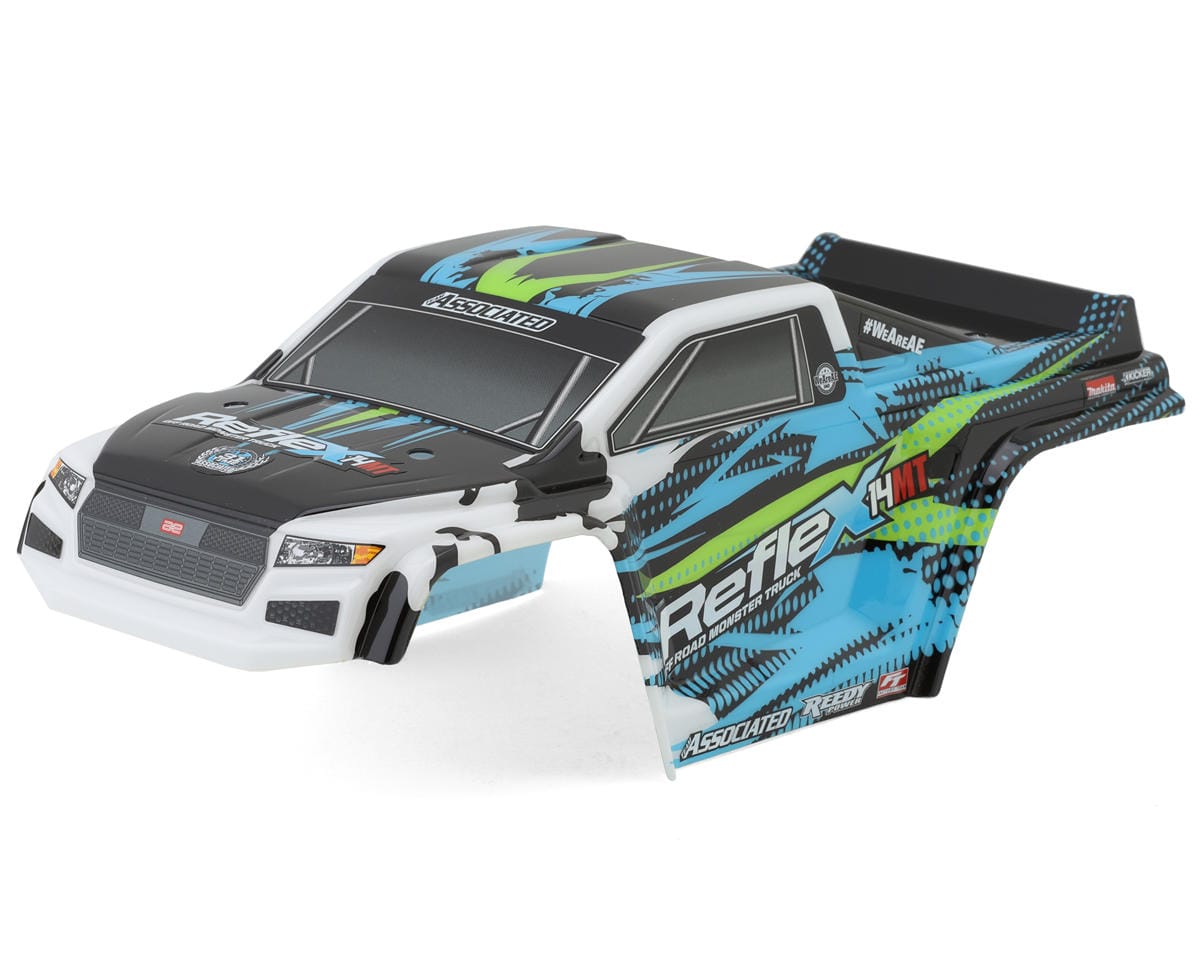 Team Associated Reflex 14MT Body Blue White [21623]