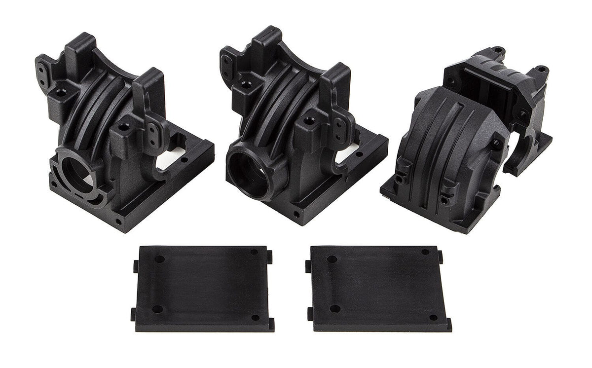 Team Associated RIVAL MT8 Front and Rear Gearbox Set [25908]