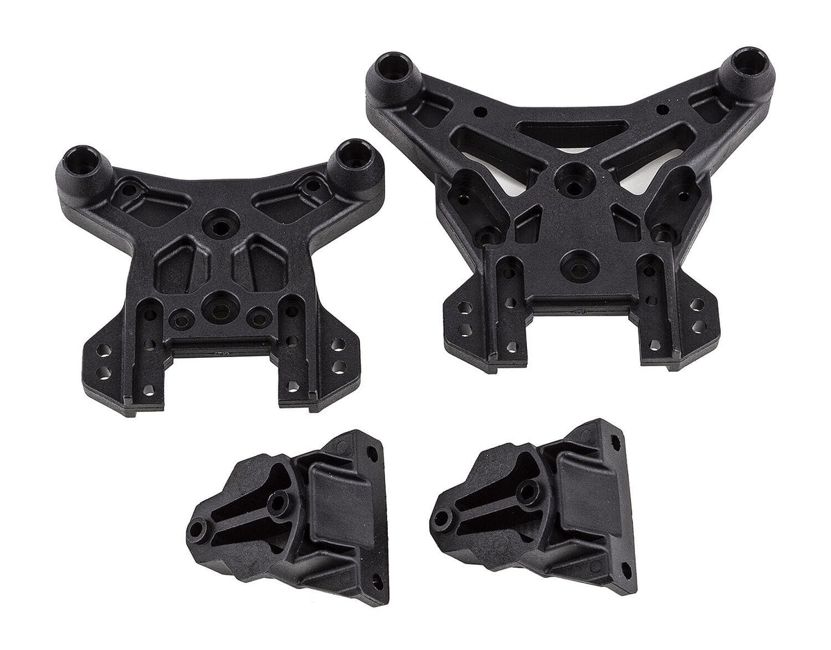 Team Associated RIVAL MT8 Shock Towers and Center Brace Mounts [25909]