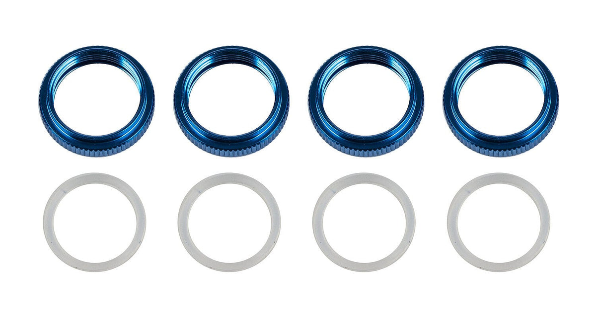 Team Associated RIVAL MT8 Threaded Shock Collars [25942]