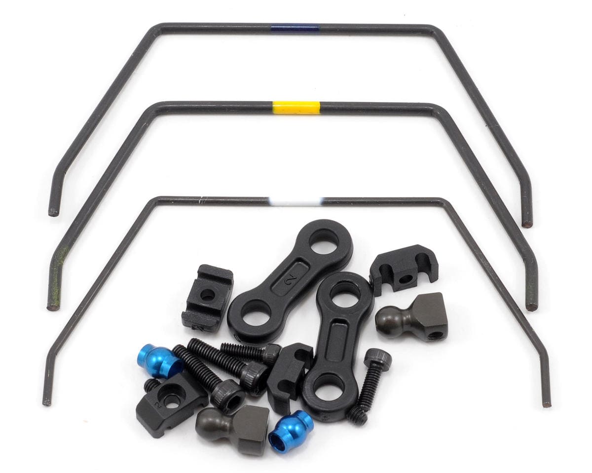 Team Associated SC10 4X4 Front Sway Bar Set [91123]
