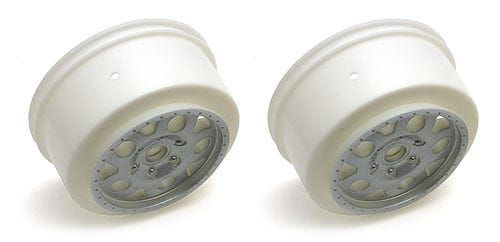 Team Associated SC10 KMC Front Wheel Silver [9805]