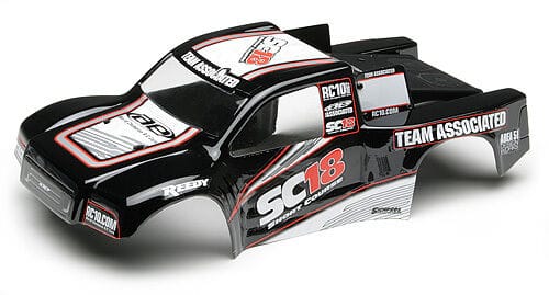 Team Associated SC18 RTR Body Black [21356]