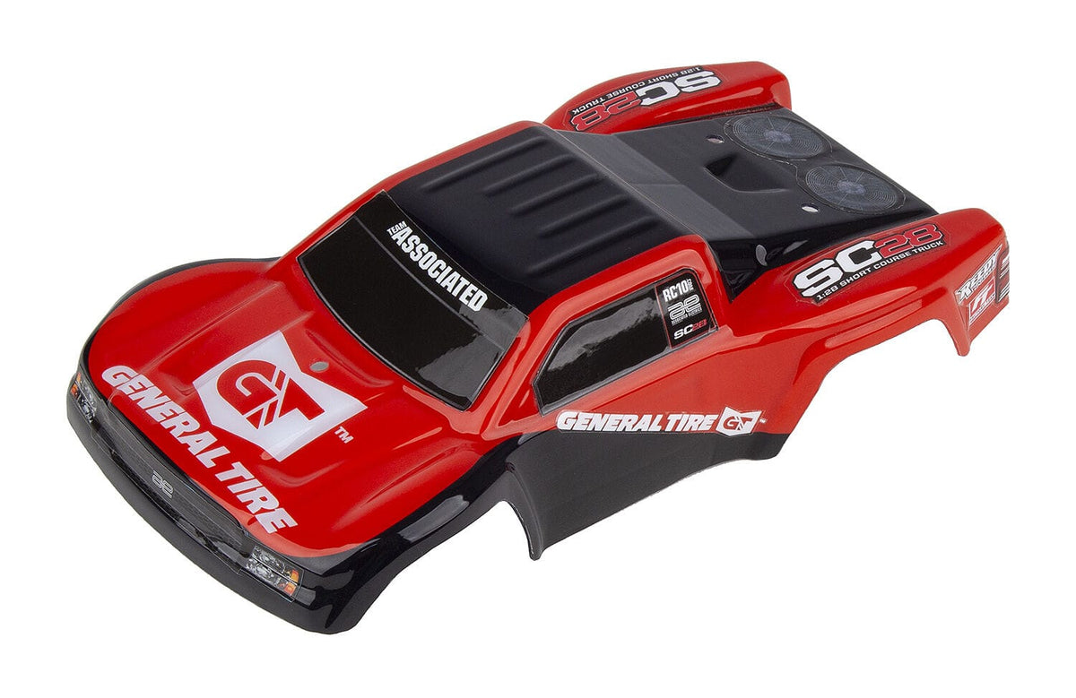 Team Associated SC28 General Tire RTR body, painted [21452]