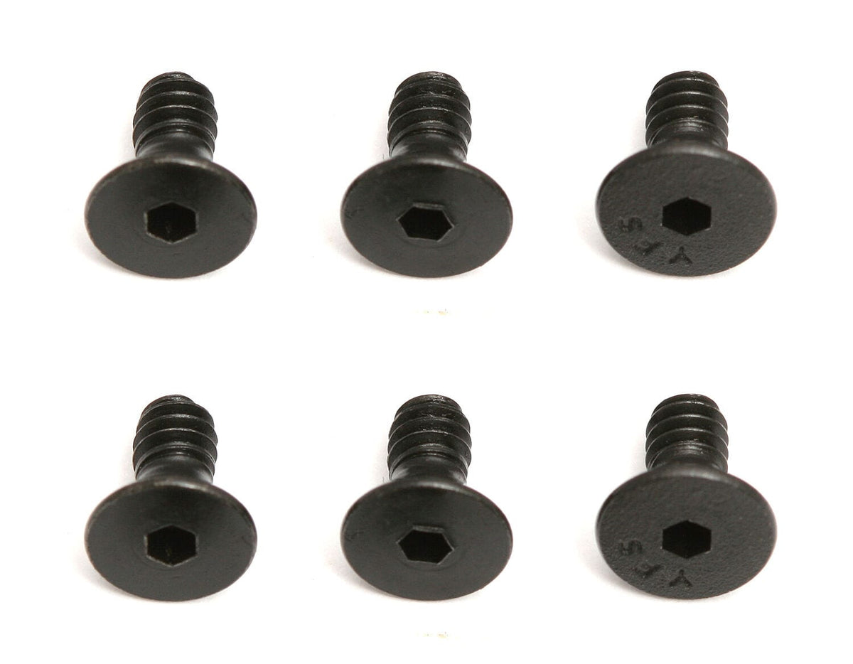 Team Associated Screws, 4-40 x 1/4in FHCS [6291]
