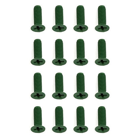 Team Associated Screws 8-32 x 1/2in FHPS Aluminum 6280