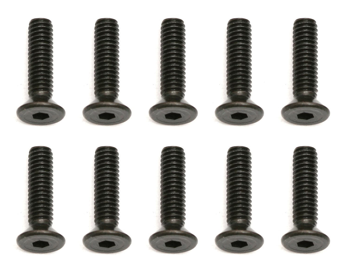 Team Associated Screws, M2.5x10mm FHCS [31350]