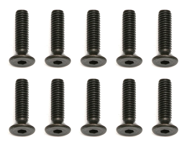 Team Associated Screws, M2.5x10mm FHCS [31350]