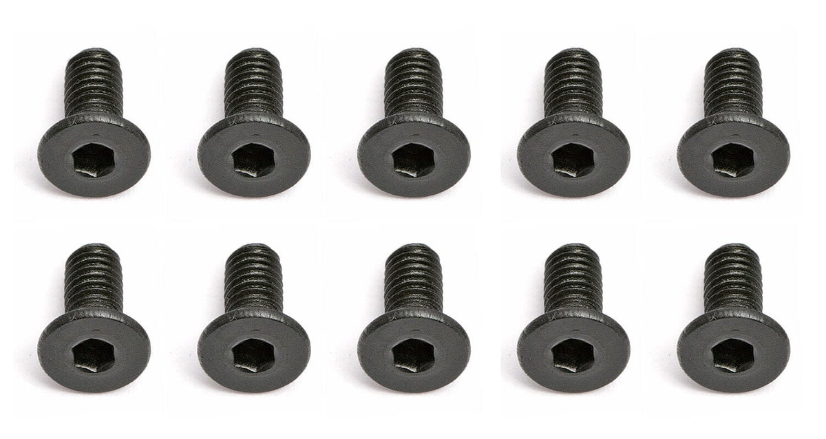 Team Associated Screws, M2.5x6in FHCS [4675]