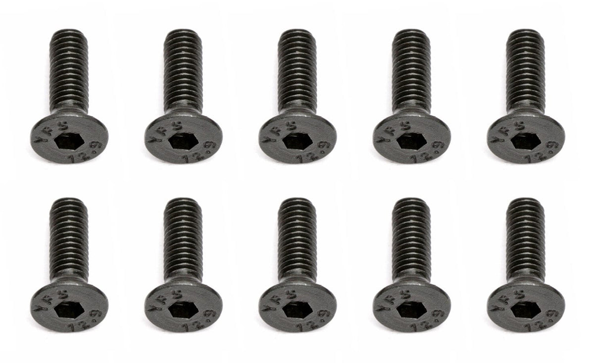 Team Associated Screws, M3x10mm FHCS [25202]