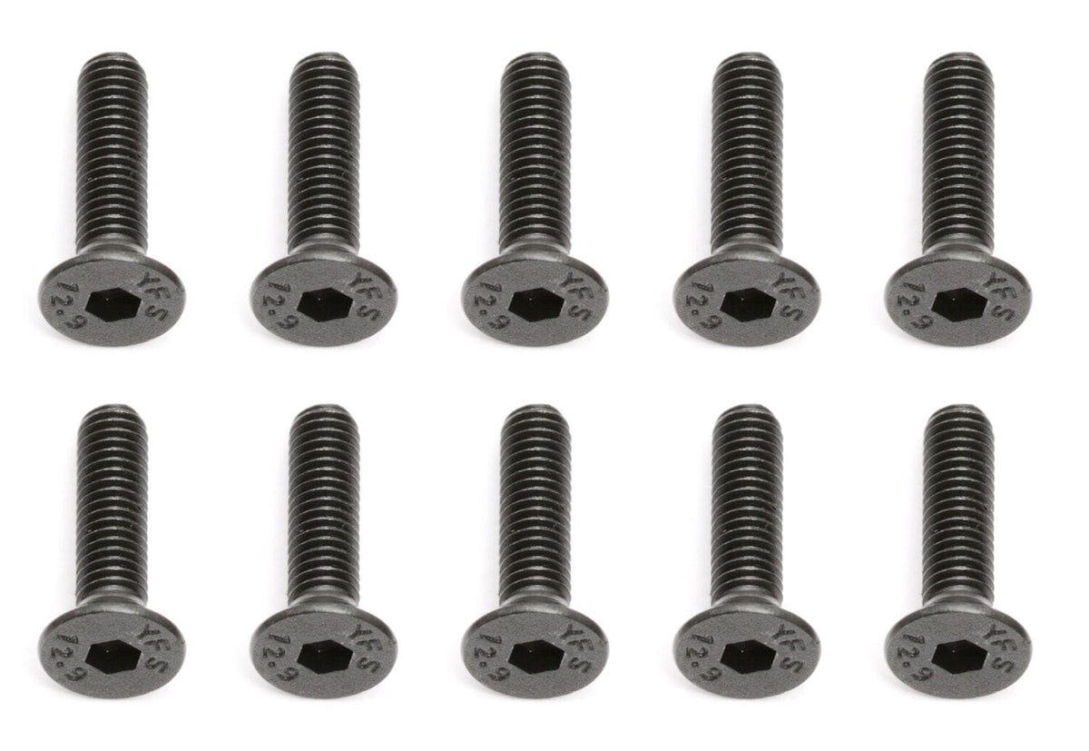 Team Associated Screws, M3x12mm FHCS [25203]