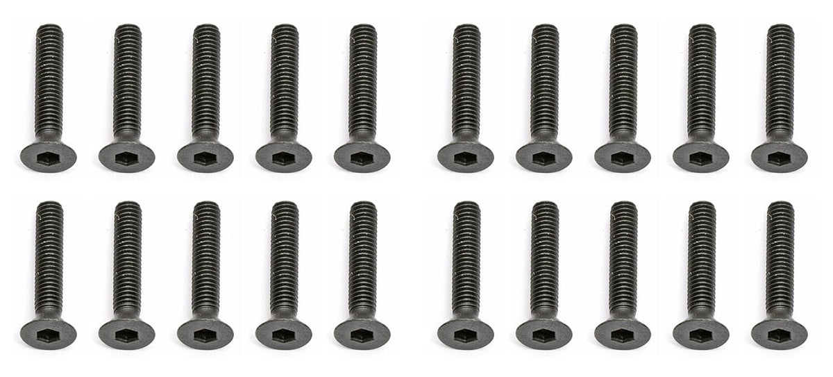 Team Associated Screws, M3x16mm FHCS [25204]