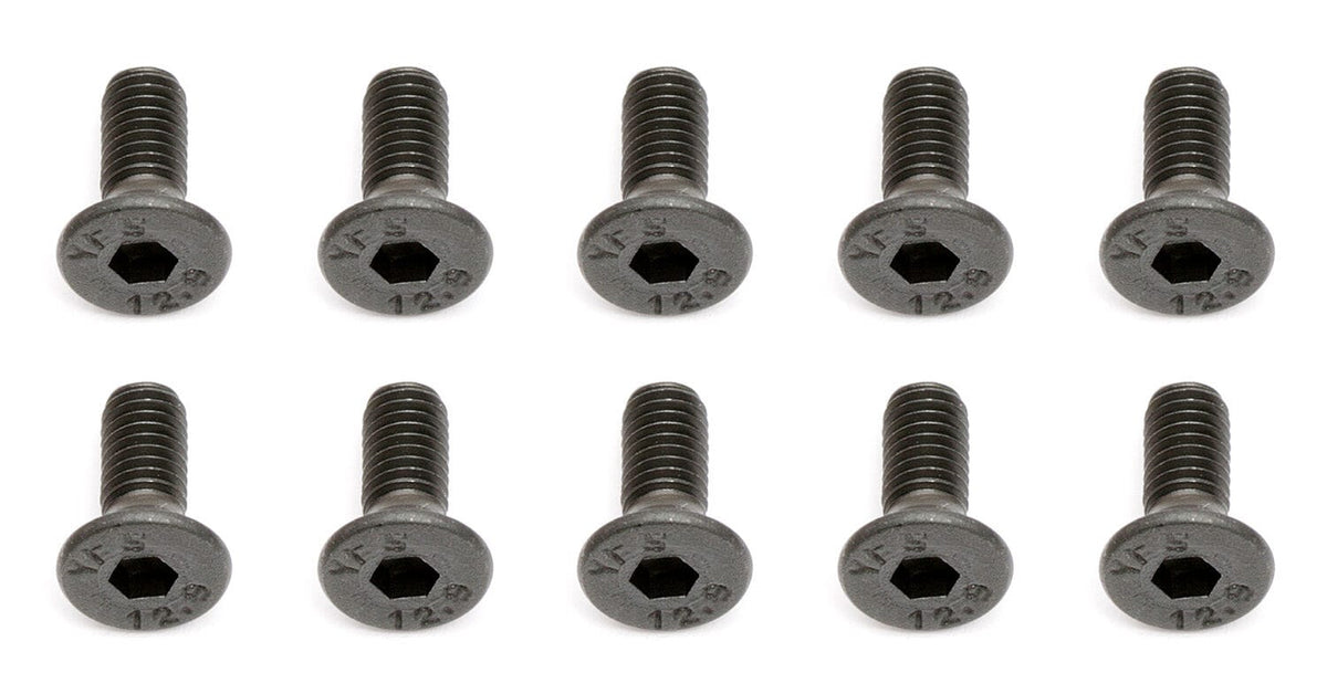 Team Associated Screws, M3x8mm FHCS [25201]