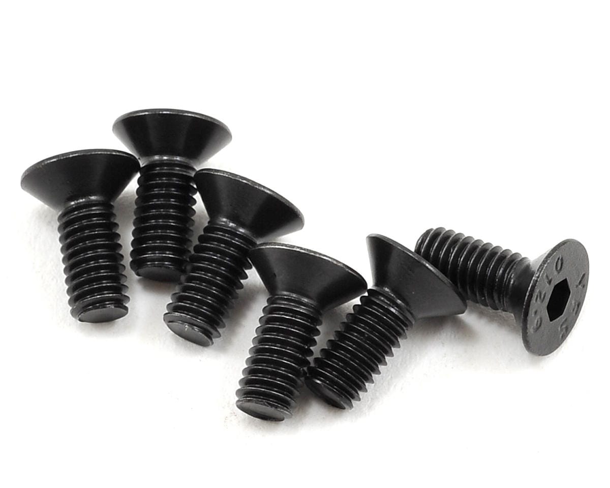 Team Associated M4x10mm FHCS Screws [81262]