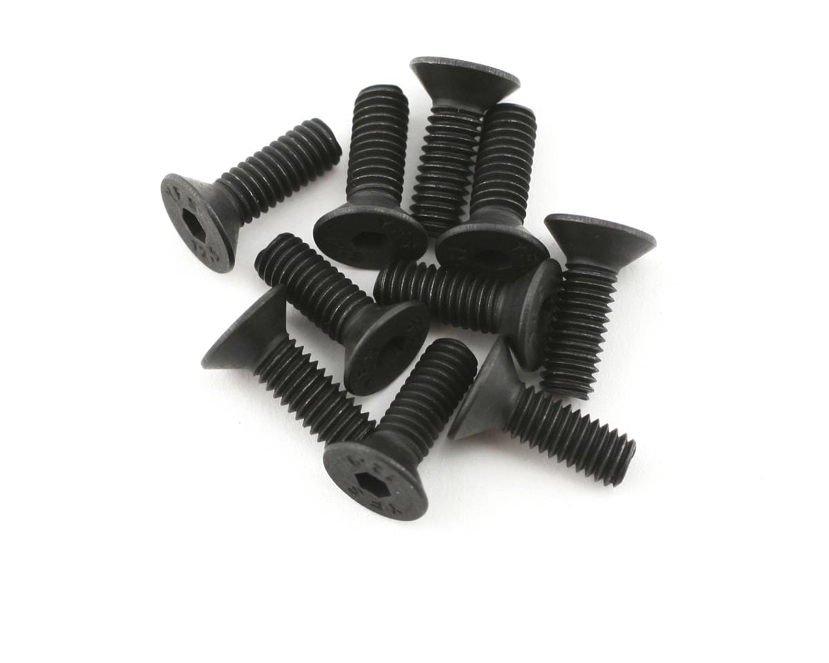 Team Associated M4x12mm FHCS Screws [89214]