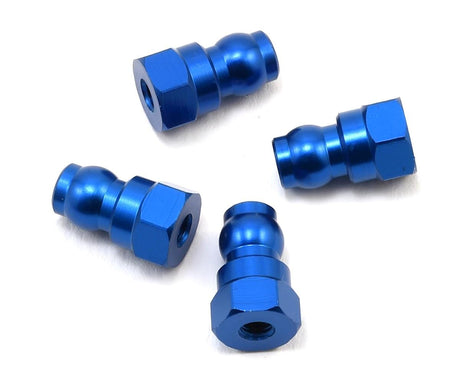 Team Associated Shock Bushings 12mm blue aluminum 91816